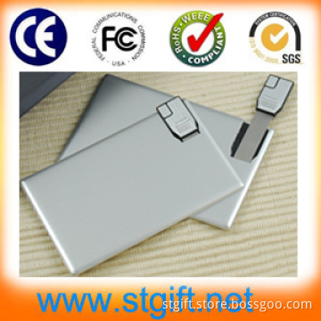 Metal Card USB Logo Print USB Card Gift Card USB Drive